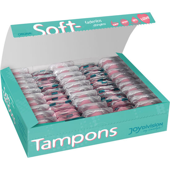 Joydivision Éponges Menstruelles Soft Tampons Mini Boîte de 50