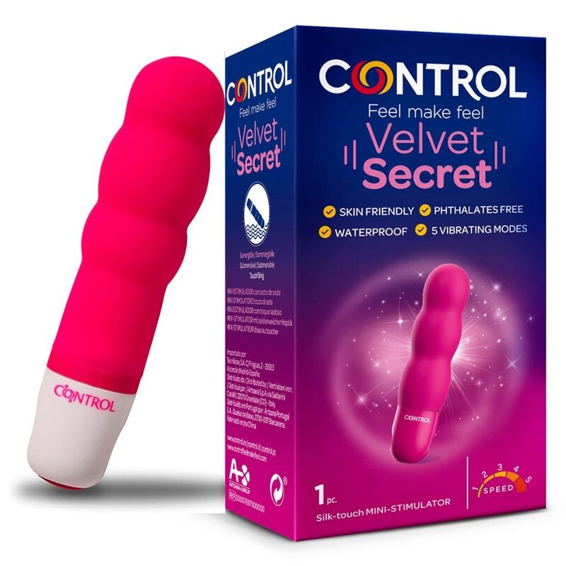 Control - mini stimulateur secret velours