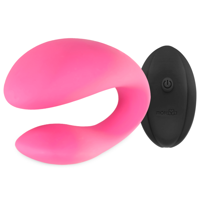 Moressa – Stimulateur pour couples télécommandé Lauren - Rose