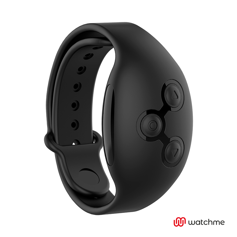 Anneau Vibrant Cameron WatchMe Noir - Black&Silver