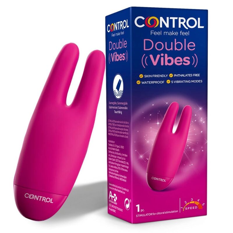 Stimulateur Clitoridien Double Vibes - Control - CONTROL TOYS
