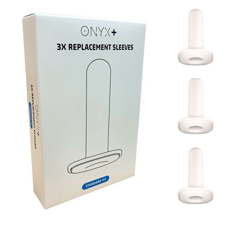 Kiiroo – Pack de 3 Manchons de Remplacement pour Onyx+ / Taille Standard