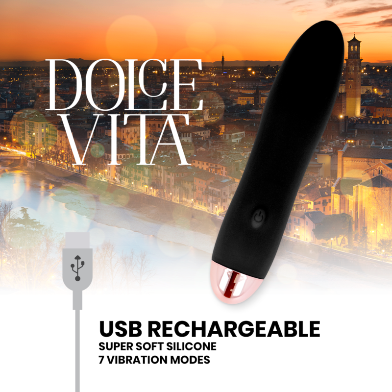 Dolce vita Mini vibro noir 7 vitesses