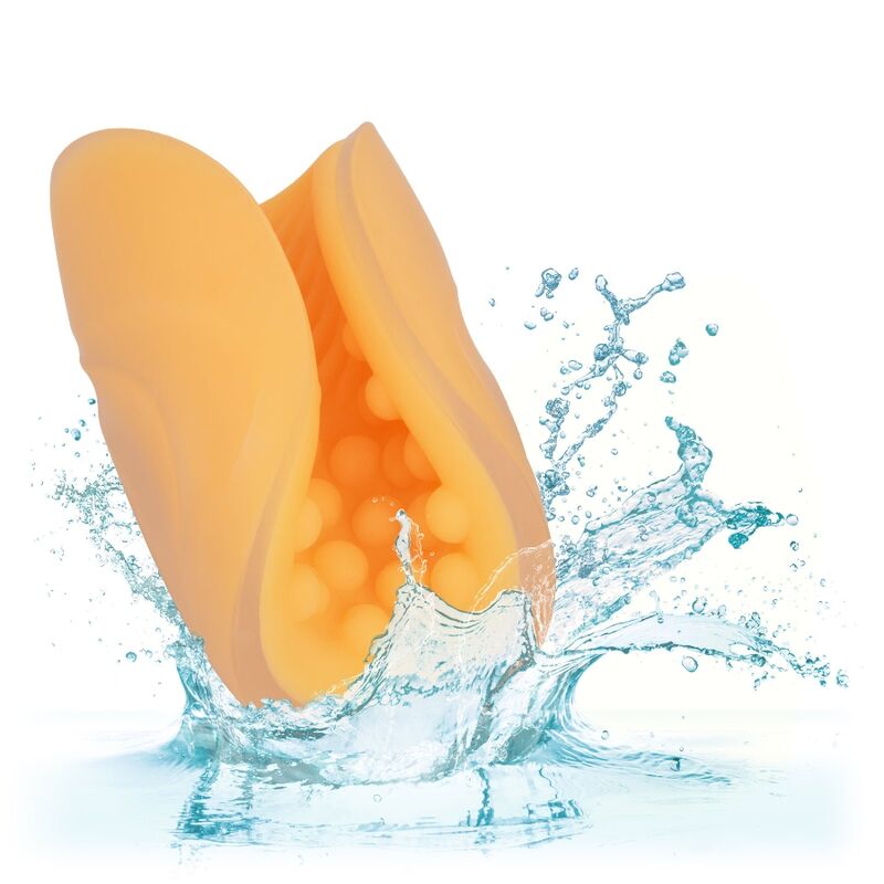 Calexotics - masturbateur grip perlé orange