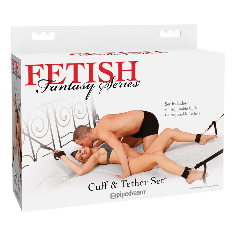 Ensemble manchon et tether fetish fantasy