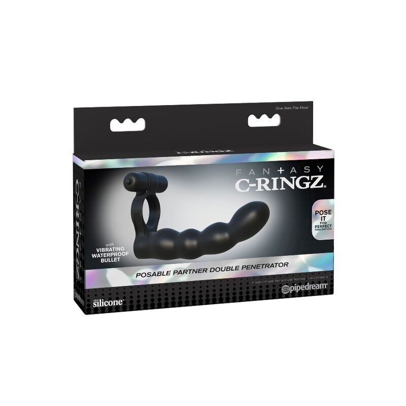 Fantasy c-ringz - pénétrateur double posable