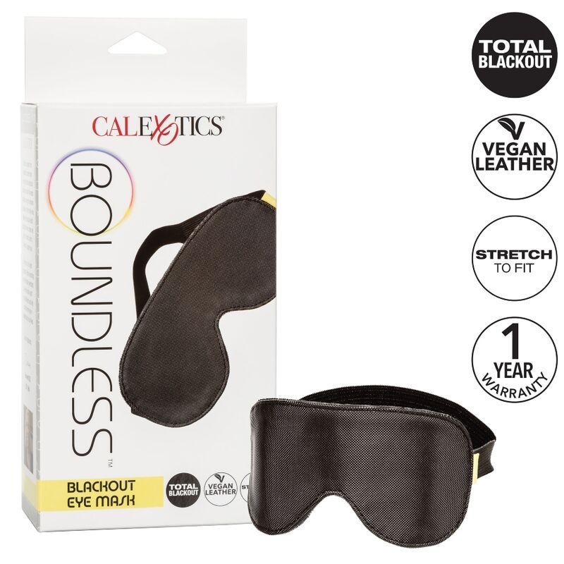 Calexotics - Masque occultant en tissu - Noir