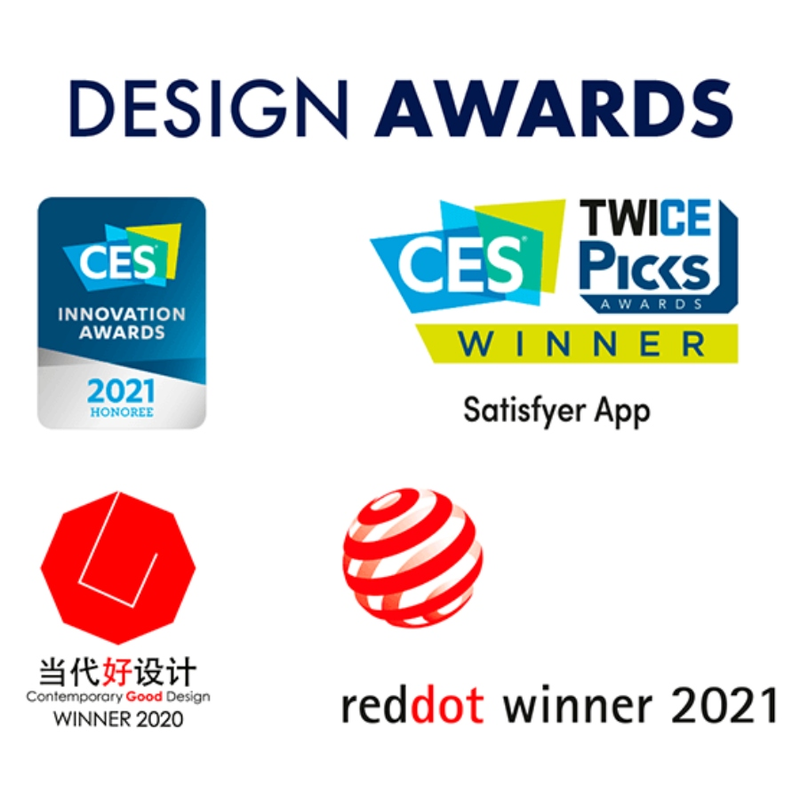 Satisfyer – Vibromasseur connecté pour couple Double Fun – Violet