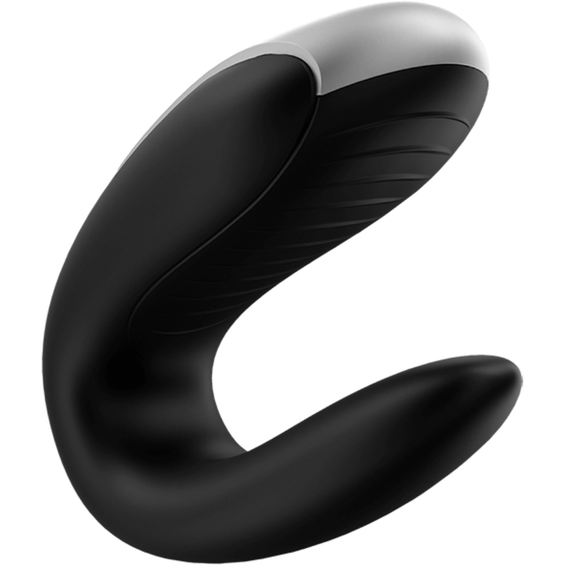 Satisfyer – Vibromasseur connecté pour couple Double Fun – Noir