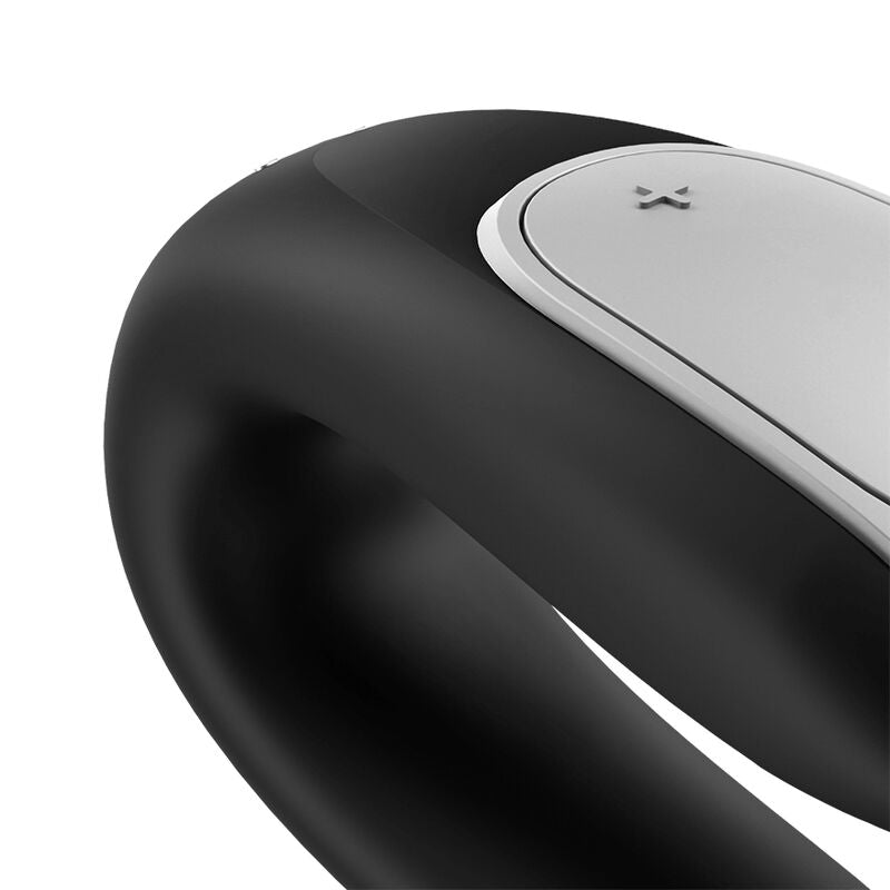 Satisfyer – Vibromasseur connecté pour couple Double Fun – Noir