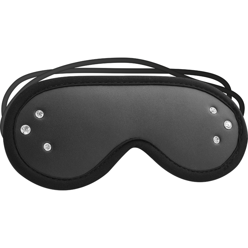 Coquette chic desire - masque fantasy en cuir végan avec doublure en néoprène
