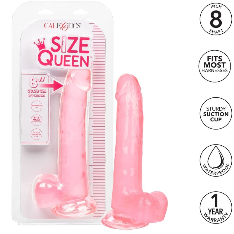 Gode Réaliste XL Rose Waterproof 20,3 cm - CalExotics