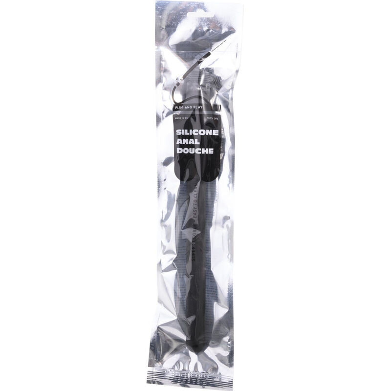 All Black Douchette lavement en silicone noir