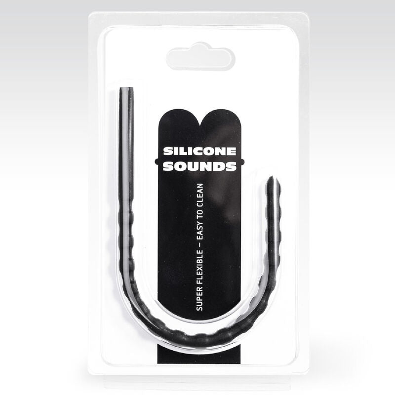 All Black - Plug urètre en silicone - 6/8 mm
