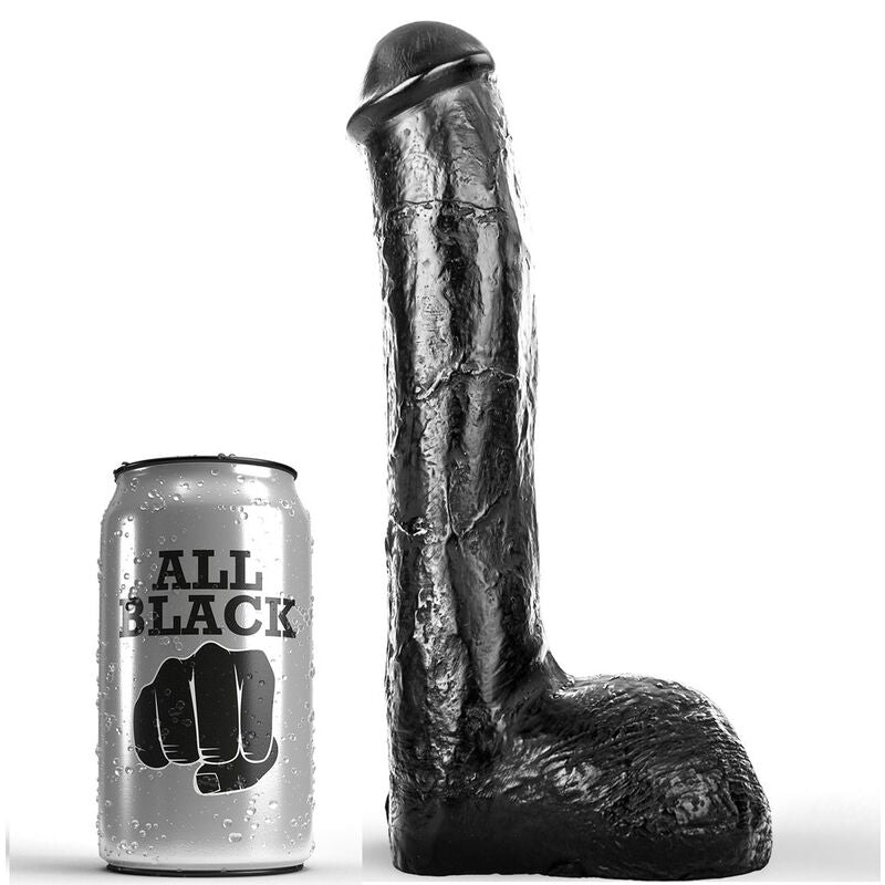 All Black Gode Fisting réaliste 23 cm