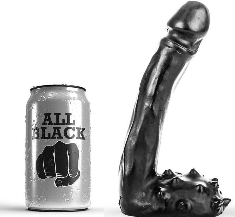 All Black - Gode Pénis XL - 19 cm