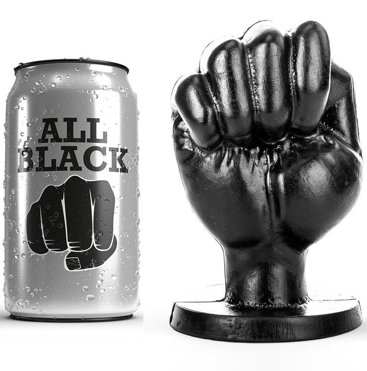 All Black - Plug Anal Fist Poing Fermé - 13 cm