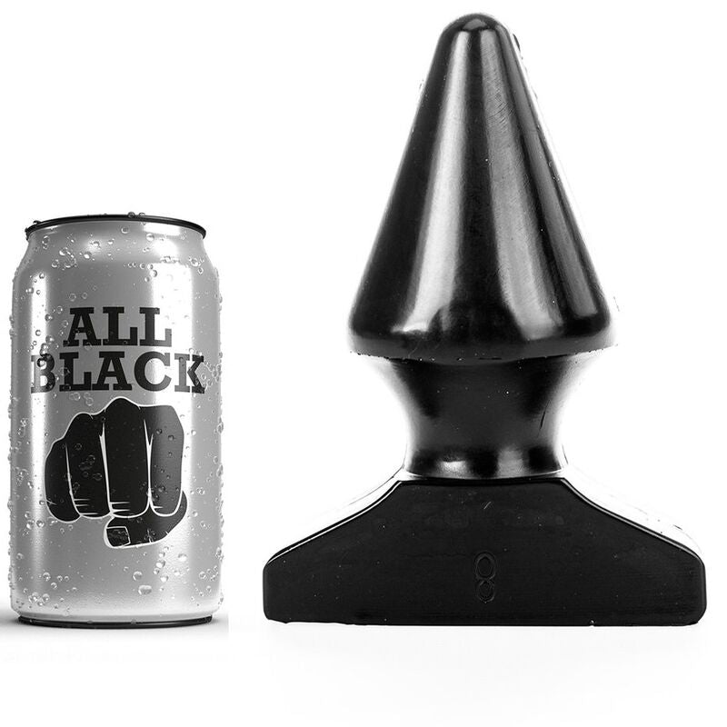 All black - plug anal 17 cm