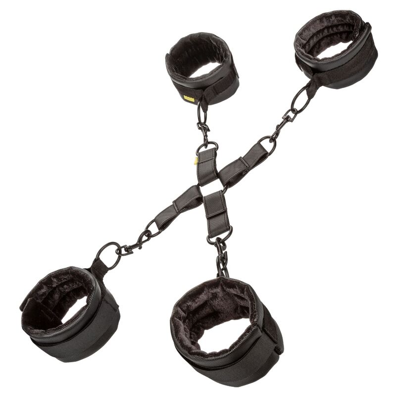 Calexotics - Kit d’attaches Hogtie en X - Noir