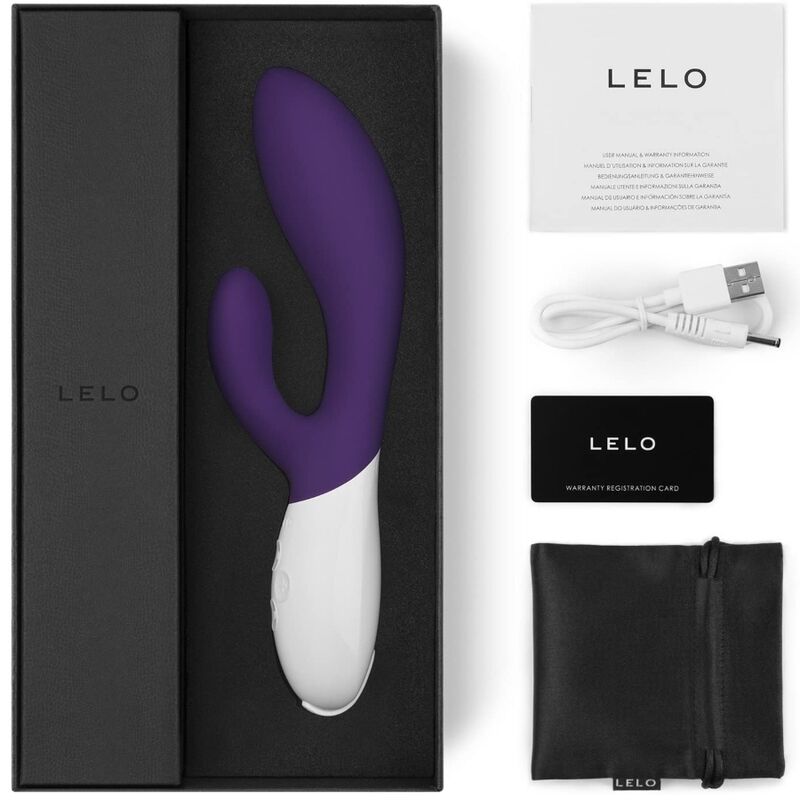 LELO - Sextoy Rabbit Spécial Point G Ina Wave 2 - Violet