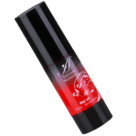 Extase sensual - Huile de massage Chauffante Fraise - 30 ml