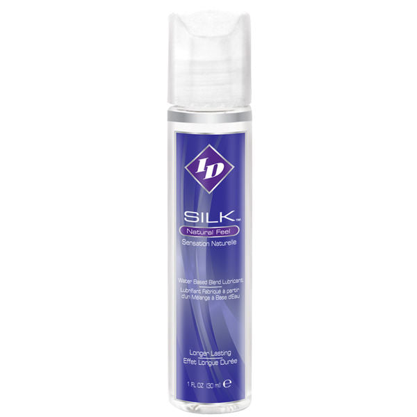 ID Silk – Lubrifiant Hybride Eau & Silicone Longue Durée – 30 ml