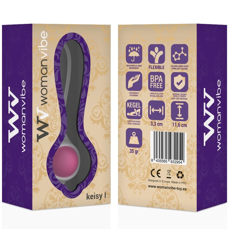 Womanvibe - keisy i ball geisha silicone - rose