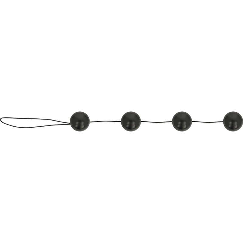 Ohmama - boules anal chinoises noires 170 gr