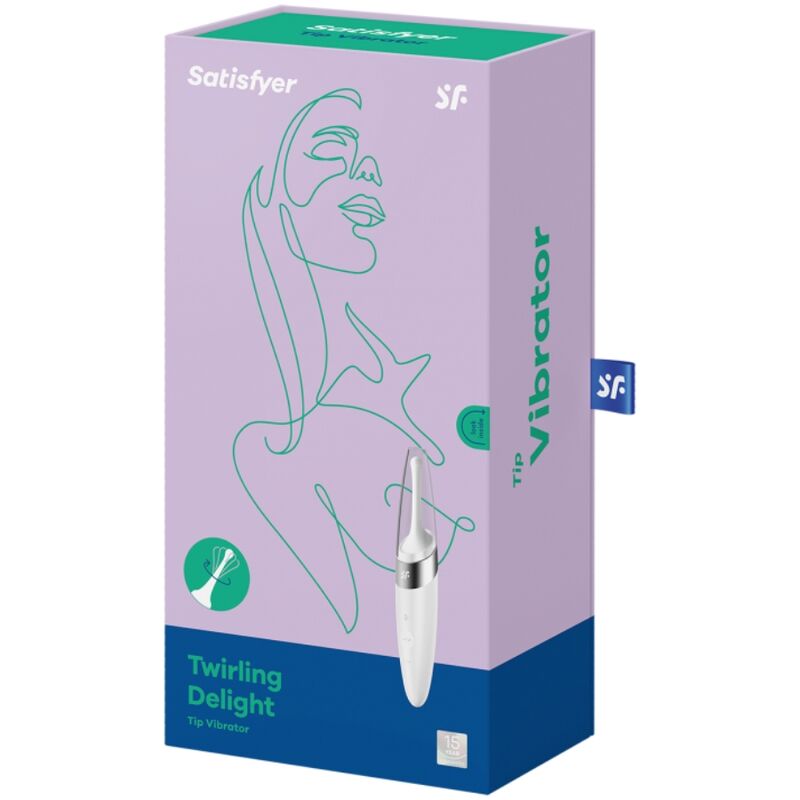 Satisfyer - Stimulateur Clitoris Twirling Delight - Blanc