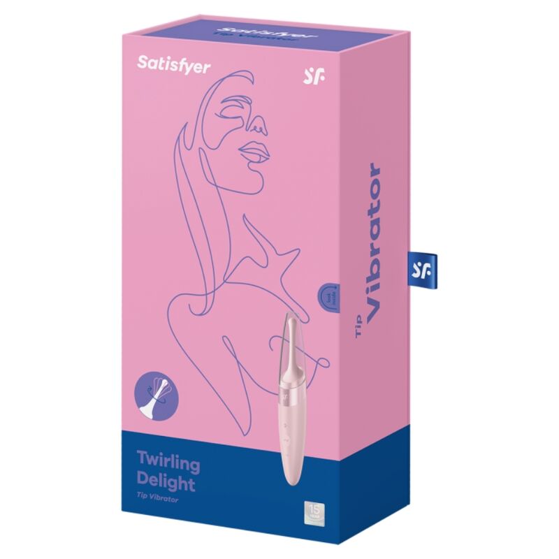 Satisfyer - Stimulateur Clitoris Twirling Delight - Rose