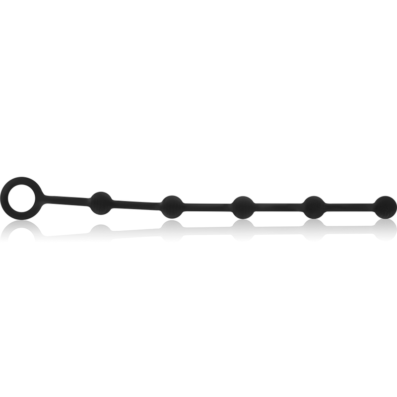 Ohmama – Perles anales 23 cm – Noir