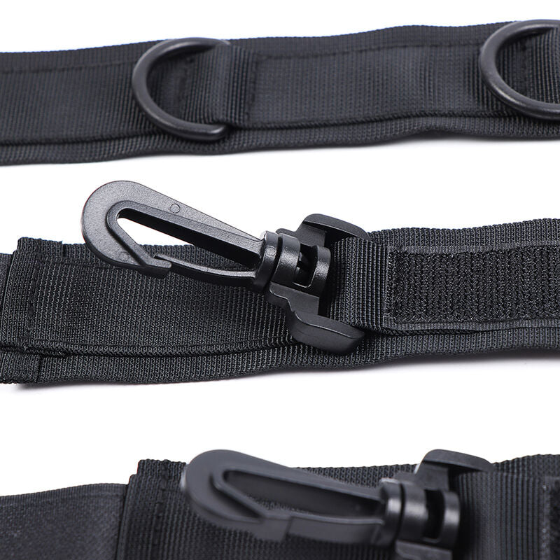 Ohmama Fetish – Collier en nylon avec Menottes Poignets