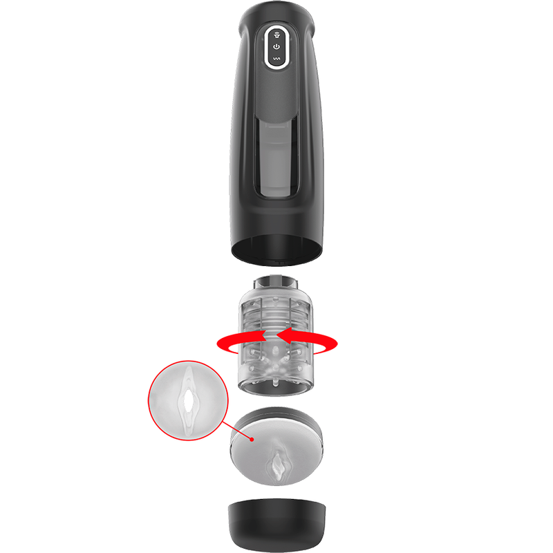 Jamyjob - tornado 360 rotation tech stroker