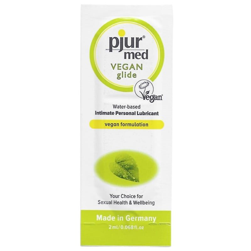pjur - Lubrifiant à Base d’Eau Vegan Glide - 2 ml