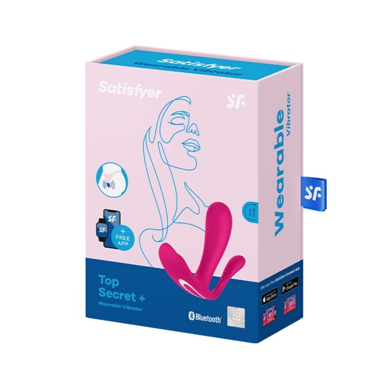 Satisfyer - Stimulateur Connecté Top Secret Plus - Rose