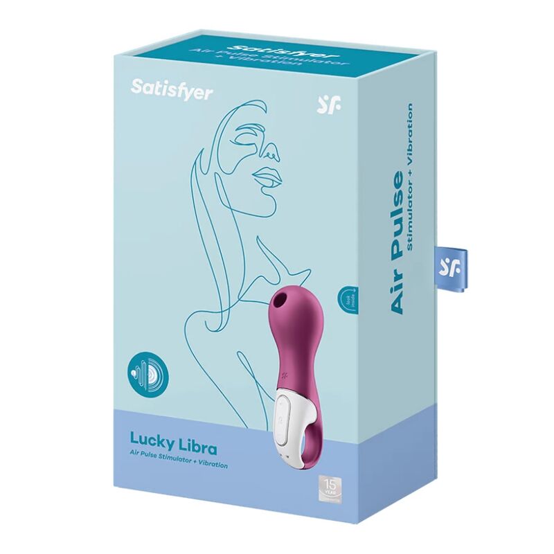Satisfyer - Stimulateur Clitoris Air-Pulse Lucky Libra - Rose