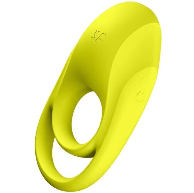 Satisfyer - Cockring Vibrant Spectacular Duo - Jaune