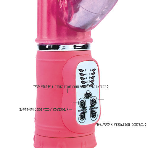 Baile - Vibromasseur Rotatif 27 cm - Rose