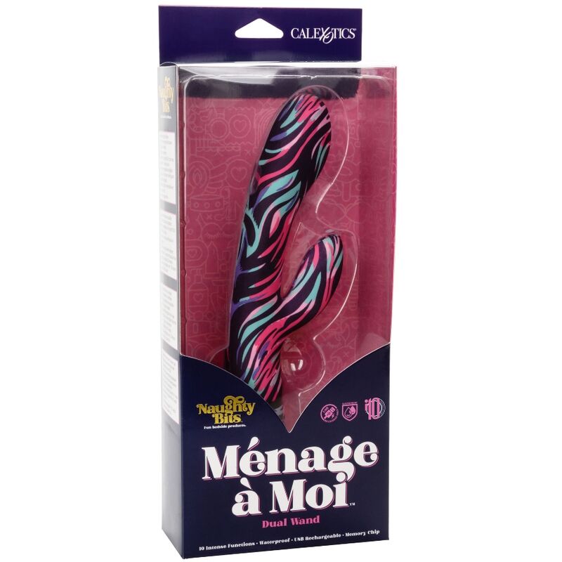Calexotics - menage a moi vibrateur double baguette