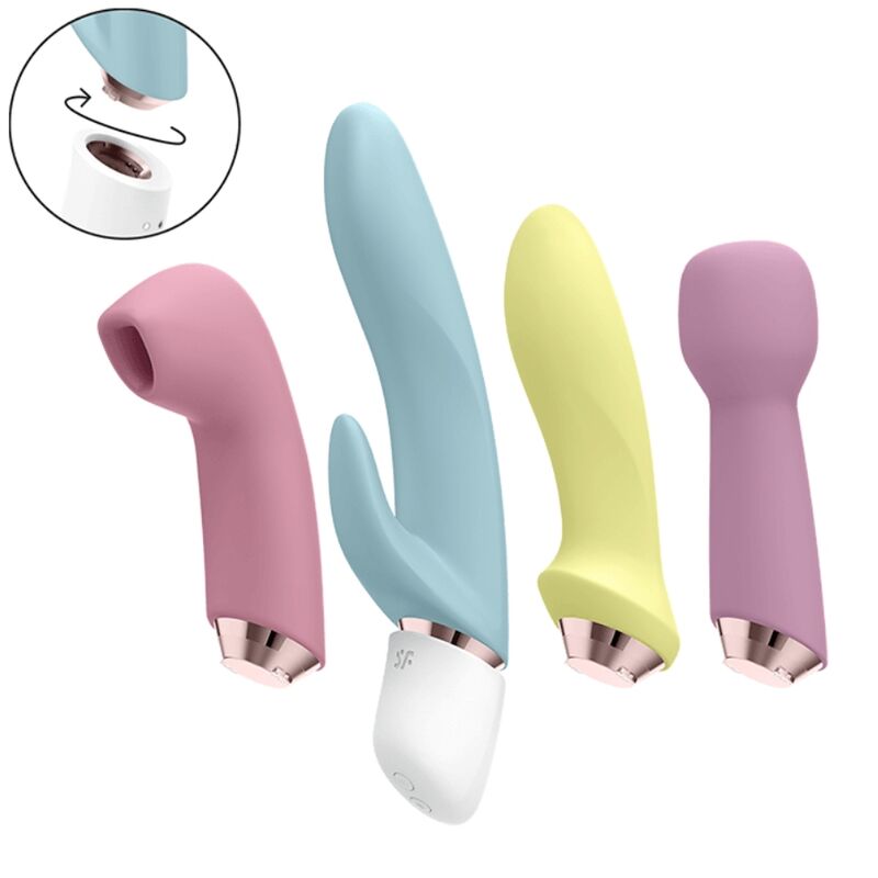 Satisfyer - marvelous four - kit de 4 sextoys