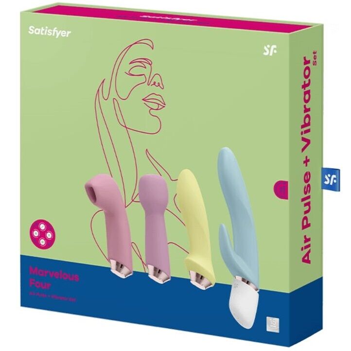 Satisfyer - marvelous four - kit de 4 sextoys