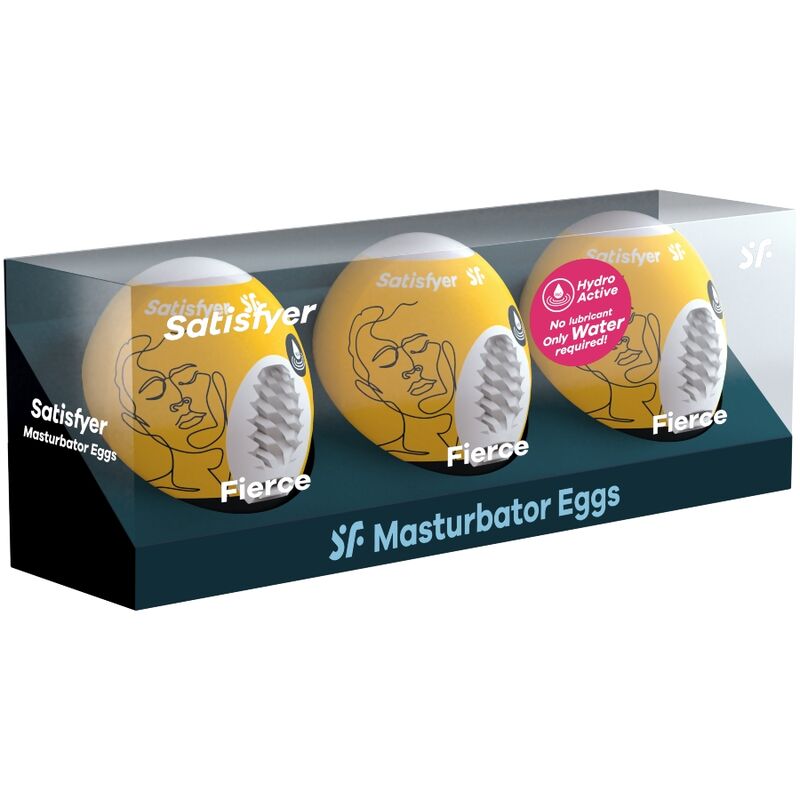 Satisfyer - Coffret de 3 Oeufs Masturbateurs Eggs Fierce