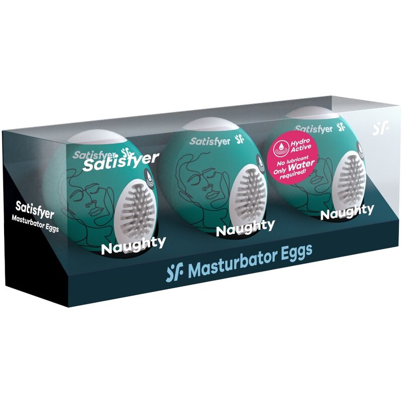 Satisfyer - Coffret de 3 Oeufs Masturbateurs Eggs Naughty