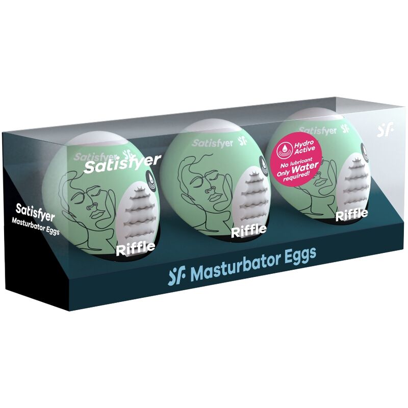 Satisfyer - Coffret de 3 Oeufs Masturbateurs Eggs Riffle