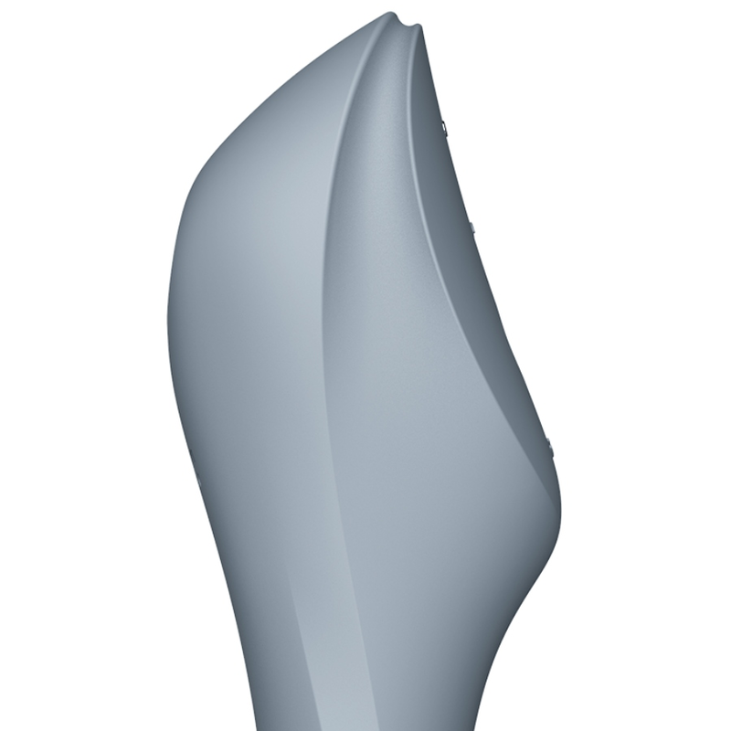 Satisfyer - curvy trinity 3 stimulateur clitoris - gris