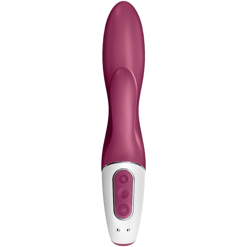 Satisfyer - Vibromasseur Rabbit Chauffant Connecté Heated Affair - Rouge
