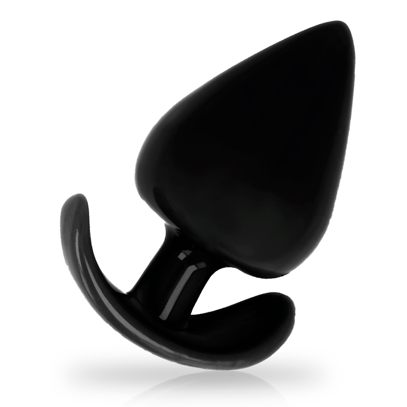 Addicted Toys - Bouchon Anal en silicone Noir - 8,5 cm