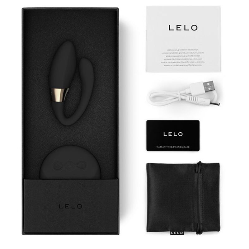 LELO - Vibromasseur pour couples télécommandé Tiani Duo - Noir