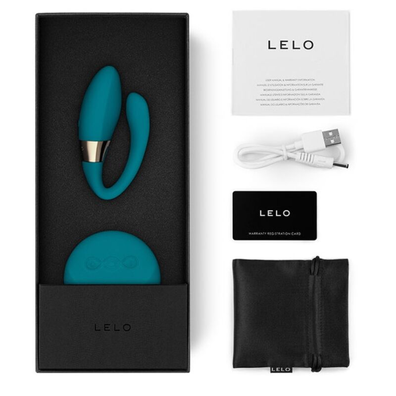 LELO - Vibromasseur pour couples télécommandé Tiani Duo - Bleu
