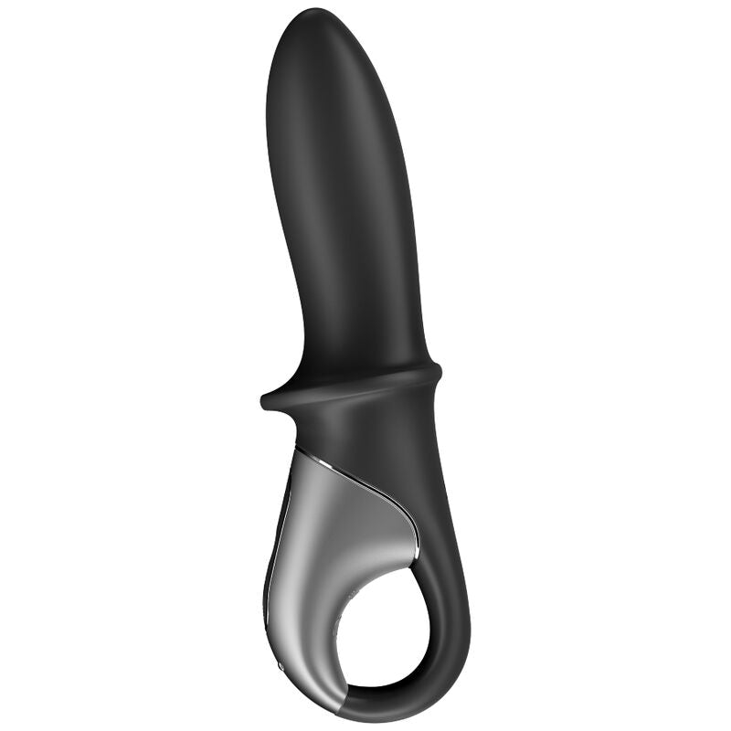 Satisfyer - Stimulateur Anal Chauffant et Connecté Hot Passion - Noir